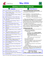 WSU Kittitas County Extension 4-H Focus, May 2024