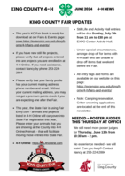 King County 4-H, June 2024
