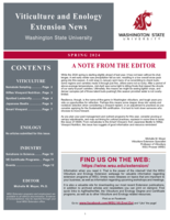 Viticulture and Enology Extension News, Spring 2024