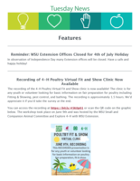 Tuesday News, July 2, 2024