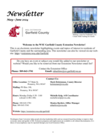 Garfield County Extension Newsletter, May-June 2024