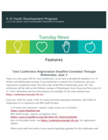 Tuesday News, June 4, 2024