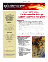 January 2019 update: the renewable energy system incentive program