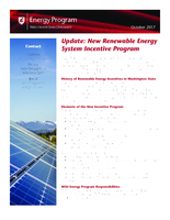Update: new renewable energy system incentive program