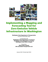 Implementing a mapping and forecasting tool for zero-emission vehicle infrastructure in Washington