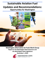 Sustainable Aviation Fuel Updates and Recommendations: Opportunities for Washington