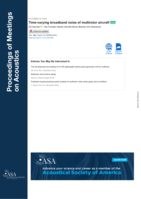 Time-varying broadband noise of multirotor aircraft