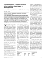 Economic Impact of a Potential Expansion of Pest Infestation: Apple Maggot in Washington State