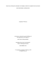 THE EVOLUTIONARY GENOMICS OF MOBILE GENETIC ELEMENTS INVOLVED IN HOST-MICROBE COOPERATION