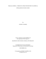 Parallel Minds: A Thematic Literature Review of Artificial Intelligence in Education
