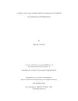 LARGE LANGUAGE MODEL DRIVEN PROGRAM SYNTHESIS VIA BAYESIAN OPTIMIZATION
