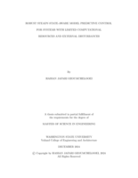 Robust Steady-State-Aware Model Predictive Control for Systems with Limited Computational Resources and External Disturbances