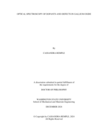 Optical Spectroscopy of Dopants and Defects in Gallium Oxide