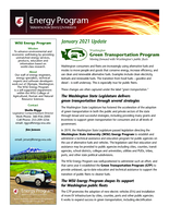 Washington Green Transportation Program: January 2021 update