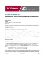 RCM News, December 2024