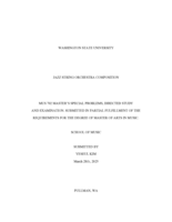 Jazz String Orchestra Composition