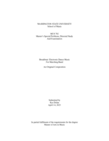 Breakbeat: Electronic Dance Music for Marching Band: An Original Composition