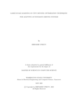 LARGE SCALE LEARNING ON TINY DEVICES: OPTIMIZATION TECHNIQUES FOR ADAPTIVE AUTONOMOUS DRIVING SYSTEMS