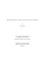 IMPROVING EMERGENCE IN WINTER CANOLA IN THE PACIFIC NORTHWEST