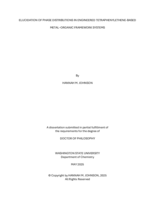 Elucidation of Phase Distributions in Engineered Tetraphenylethene-Based Metal−Organic Framework Systems