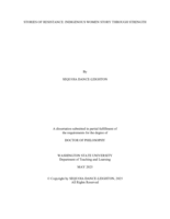 STORIES OF RESISTANCE: INDIGENOUS WOMEN STORY THROUGH STRENGTH