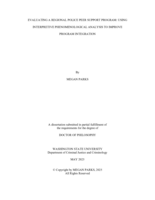 Evaluating a Regional Police Peer Support Program: Using Interpretive Phenomenological Analysis to Improve Program Integration