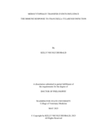 MEROCYTOPHAGY TRANSFER EVENTS INFLUENCE THE IMMUNE RESPONSE TO FRANCISELLA TULARENSIS INFECTION