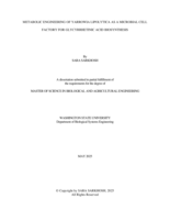 METABOLIC ENGINEERING OF YARROWIA LIPOLYTICA AS A MICROBIAL CELL FACTORY FOR GLYCYRRHETINIC ACID BIOSYNTHESIS