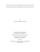 THE EVALUATION OF ZEOLITE (CLINOPTILOLITE) INCLUSION ON ENTERIC METHANE IN AN ARTIFICIAL RUMEN SIMULATION TECHNIQUE (RUSITEC)