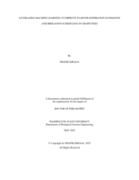 LEVERAGING MACHINE LEARNING TO IMPROVE EVAPOTRANSPIRATION ESTIMATION AND IRRIGATION SCHEDULING IN GRAPEVINES