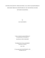 CONSTRUCTING IDENTITY THROUGH POWER: ANALYZING WAR RESPONSIBILITY DISCOURSE THROUGH ZAINICHI KOREANS AND ABANDONED JAPANESE SETTLERS IN MANCHURIA