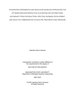 INTEGRATING EXPERIMENTAL AND MOLECULAR MODELING APPROACHES FOR OPTIMIZED BIOCHAR PRODUCTION: ELUCIDATING PAH DISTRIBUTIONS, SECONDARY PYROLYSIS REACTIONS, SPECTRAL DATABASE DEVELOPMENT, AND SELECTIVE CARBONIZATION VIA ACID PRE-TREATMENTS AND PRESSURE