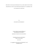 Influence of Sugar and Nitrogen on Alcohol Reduction in Wine Sequentially Inoculated with Metschnikowia Pulcherrima and Saccharomyces Cerevisiae