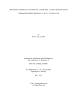 STRATEGIES TO ENHANCE SENSITIVITY AND ENABLE TANDEM MASS ANALYSIS OF BIOMOLECULES USING DIGITAL WAVE TECHNOLOGY