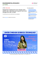 Assessment of global land cover changes using satellite data: intermittent and long-term land cover changes from 2001 to 2020