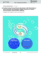 Frontispiece: Facilely Tuning Porous NiCo 2 O 4 Nanosheets with Metal Valence‐State Alteration and Abundant Oxygen Vacancies as Robust Electrocatalysts Towards Water Splitting