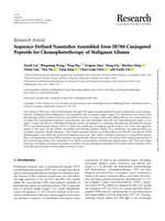 Sequence-Defined Nanotubes Assembled from IR780-Conjugated Peptoids for Chemophototherapy of Malignant Glioma