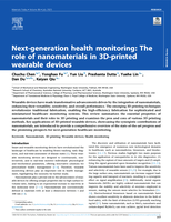 Next-generation health monitoring: The role of nanomaterials in 3D-printed wearable devices