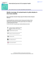 Media coverage of contaminants in pilot whales in the Faroe Islands