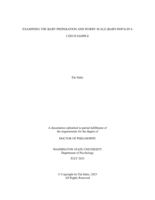 Examining the Baby Preparation and Worry Scale (Baby-PAWS) in a Czech Sample