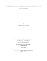 THE EXPERIENCES OF GAY AND BISEXUAL LATINO MEN LIVING WITH HIV IN THE PACIFIC NORTHWEST