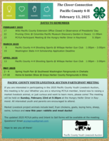 Clover Connection, February 13, 2025