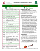 WSU Kittitas County Extension 4-H Focus, December 2024-January 2025