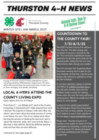 Thurston County 4-H LINK, January-March 2025
