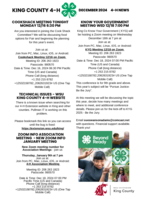King County 4-H, December 2024