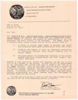 Pacific Northwest Archaeological Society (PNWAS) News Bulletins, 1985