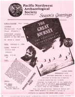 Pacific Northwest Archaeological Society (PNWAS) News Bulletins, 1988