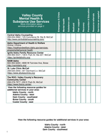 Valley County Resource Guide - Idaho