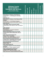 Whitman County Resource Guide - Washington