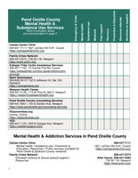 Pend Oreille County Resource Guide - Washington